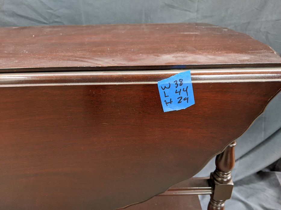 MAHOGANY LARGE TEA CART