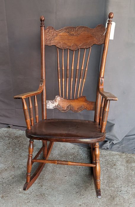 AMERICAN DARK OAK ROCKER