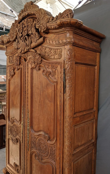 FRENCH STYLE WEDDING ARMOIRE - NOT OLD