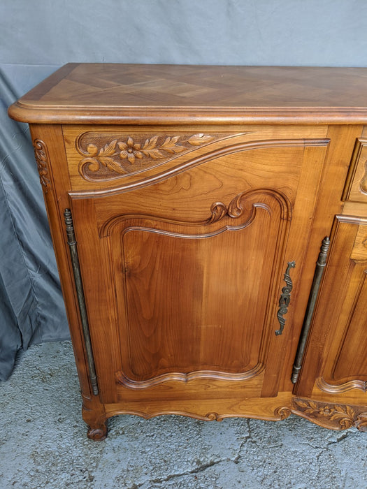 LOUIS XV STYLE CHERRY SIDEBOARD