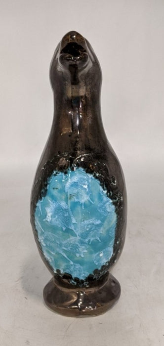 MAJOLICA DUCK DECANTER