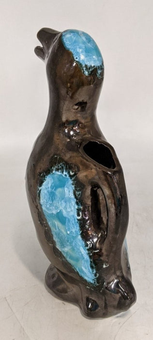 MAJOLICA DUCK DECANTER