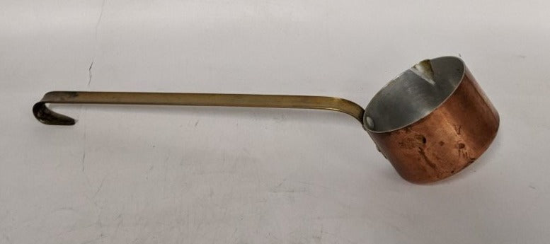 FRENCH COPPER CLAD LADLE