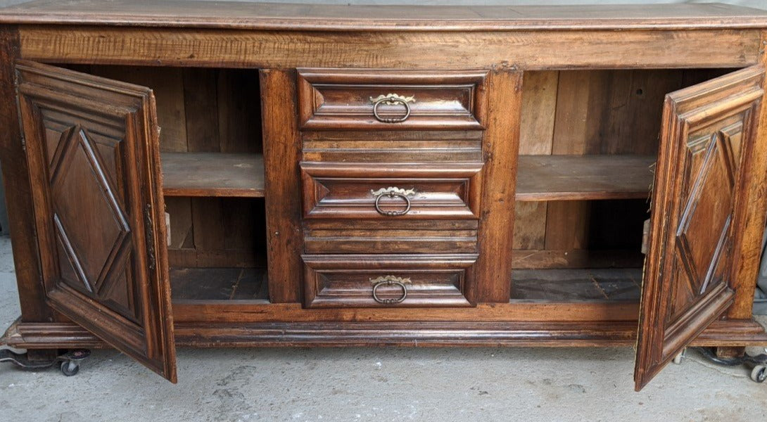 LOUIS XIII SIDEBOARD WITH CENTER DRAWERS