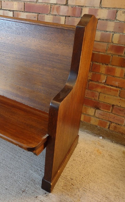 MAHOGANY PEW