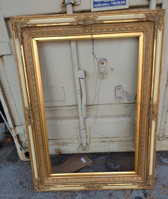 GOLD AND ECRU FRAME