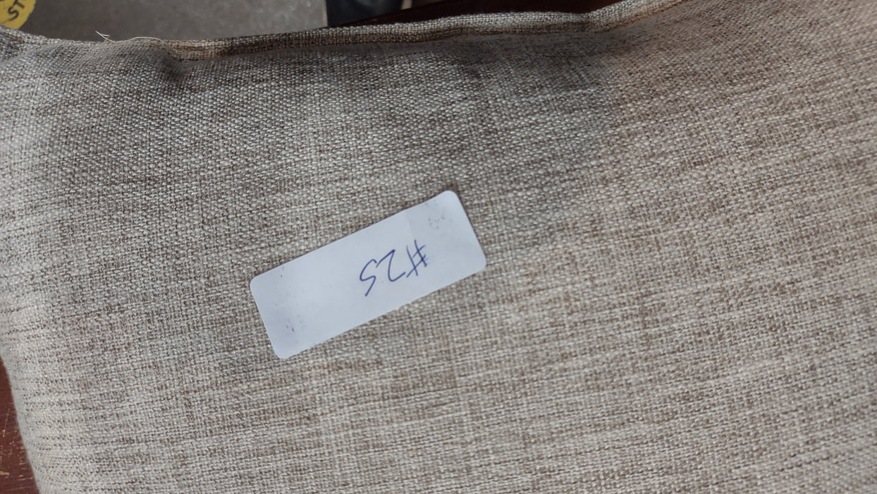 PILLOW WITH BRASS BUTTONS