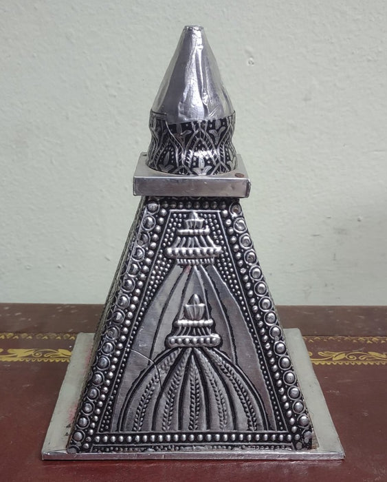 SMALL SILVER TURRET TOPPER