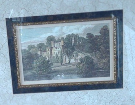 FRAMED PRINT OF ENGLISH MANOR