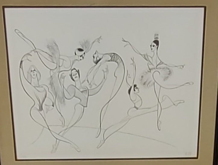 SIGNED AND NUMBERED AMERICAM BALLET LITHO