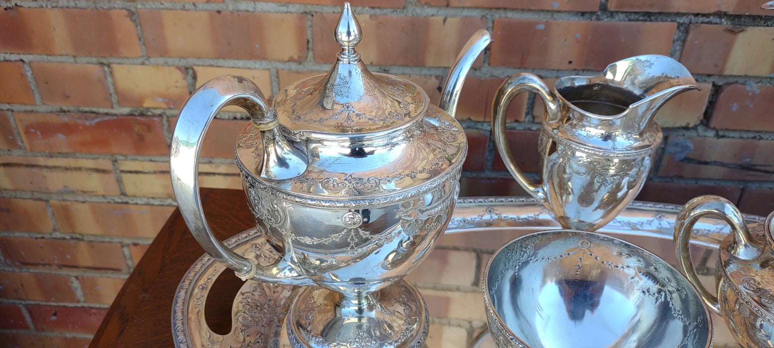 6 PIECE STERLING SILVER COFFEE SERVICE