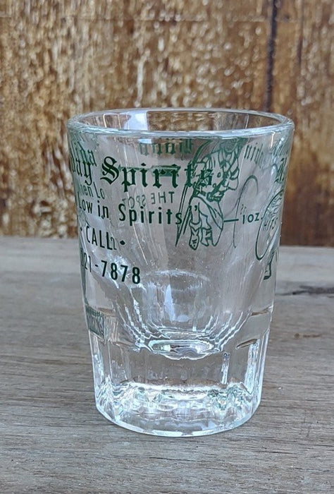 LARGE ROBINHOOD SHOT GLASS