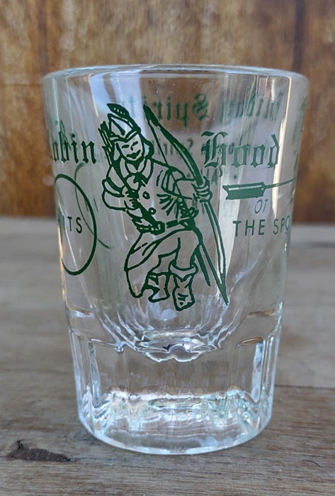 LARGE ROBINHOOD SHOT GLASS