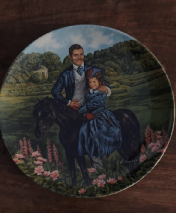 KNOWLES GONE WITH THE WIND PLATE-RET BUTLER