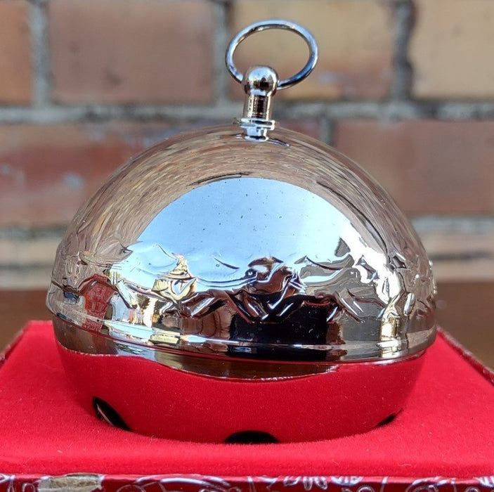 GORHAM 1989 SILVERPLATE CHRSTMAS SLEIGH BELL