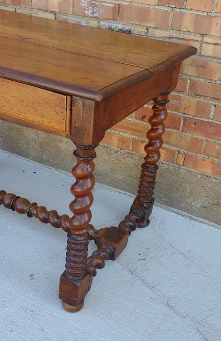 LOUIS XIII WALNUT WRITING TABLE