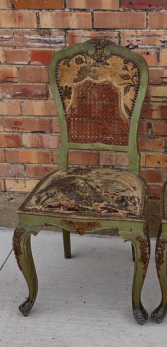 PAIR OF LOUIS XV BOUDOIR CHAIRS