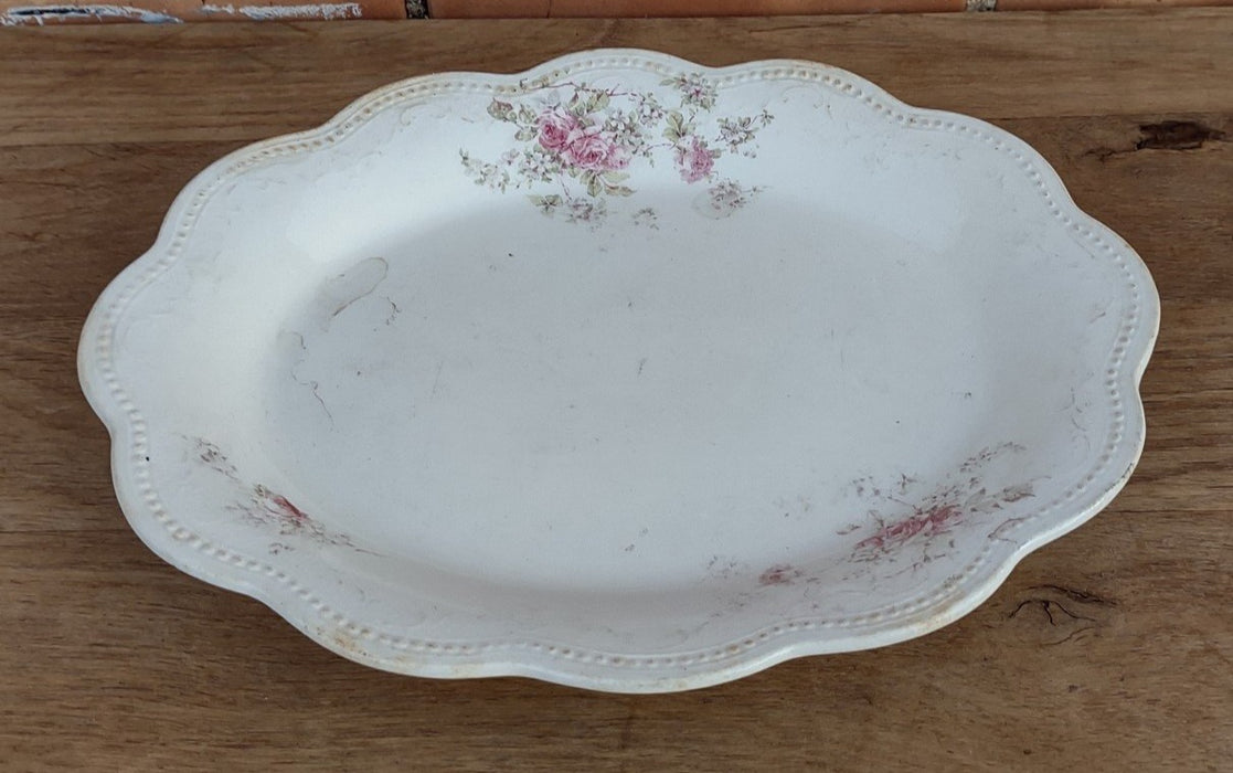 SMALL FLORAL PLATTER