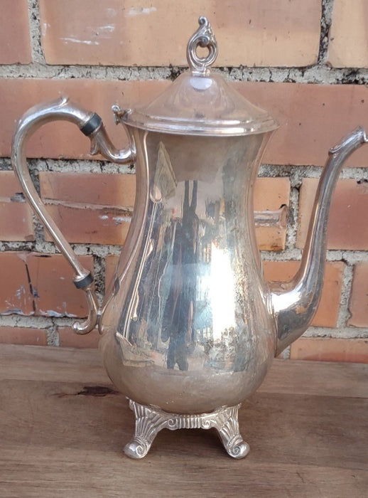 SILVER PLATE SMALL TEAPOT