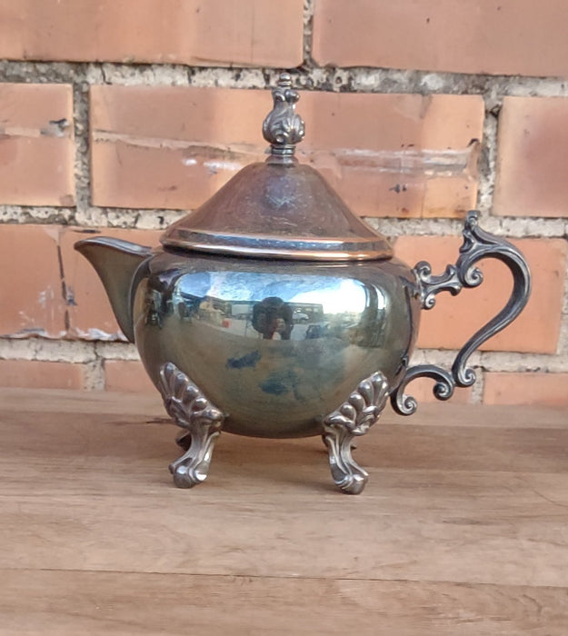 WORN SILVERPLATE CREAMER