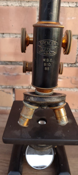 SPENCER MICROSCOPE - AS FOUND