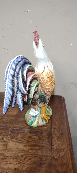 SMALL HAND PAINTED ITALIAN ROOSTER-BY INTRADA