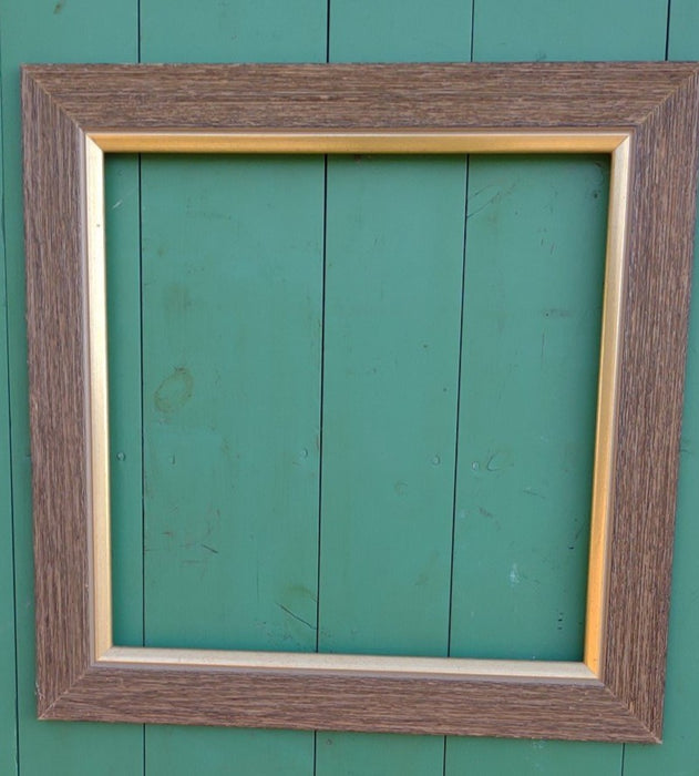 SQUARE RUSTIC DRIFTWOOD FRAME WITH REVERSE BEVEL