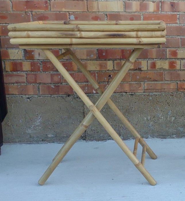 FOLD UP BAMBOO STAND