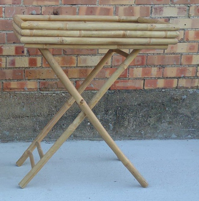 FOLD UP BAMBOO STAND