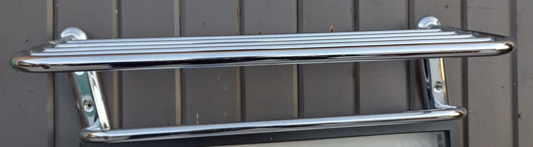 CHROME WALL RACK