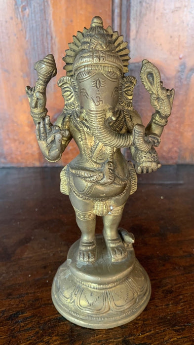 GANESHA SMALL BRONZE STATUE