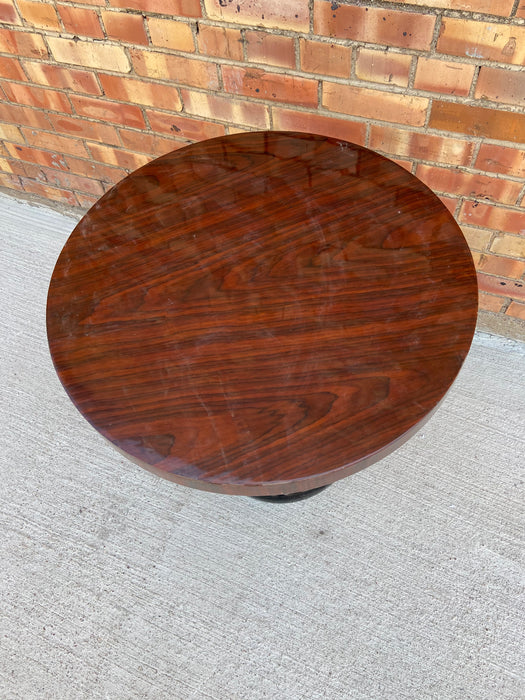 ROSEWOOD ART DECO SIDE TABLE