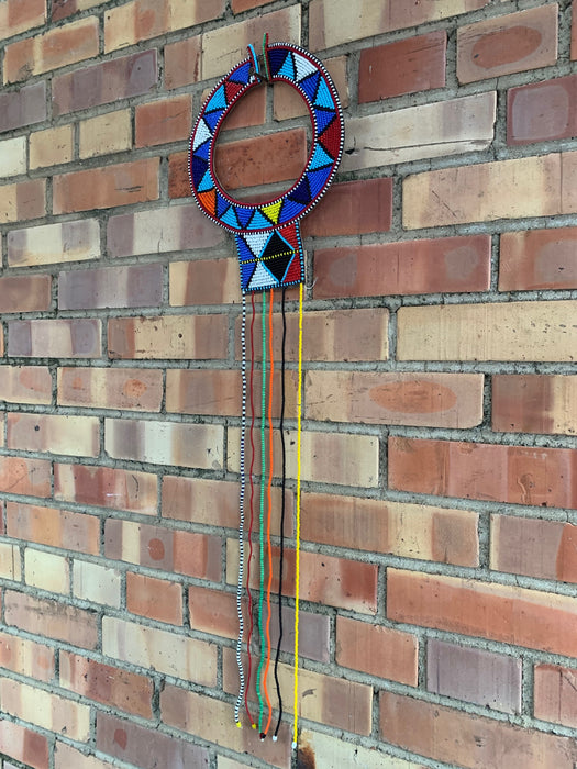 SMALL AFRICAN BEADED COLLAR