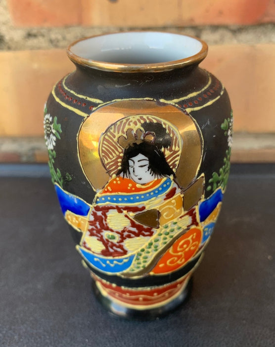 TINY SATSUMA JAPANESE VASE