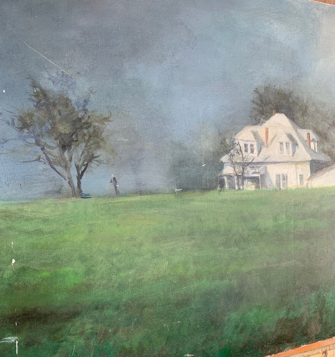 HOUSE IN THE STORM PAINTING