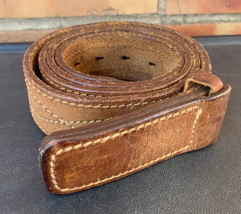 PLAIN LEATHER BELT - NO BUCKLE