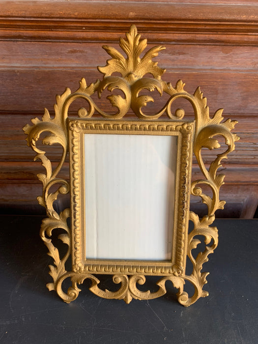 BRASS FILAGREE FRAME