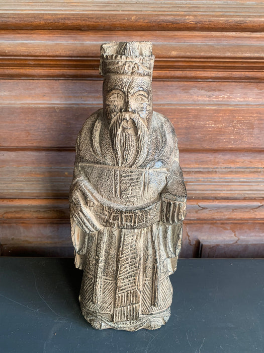 LARGE RESIN CHINESE SCHOLAR