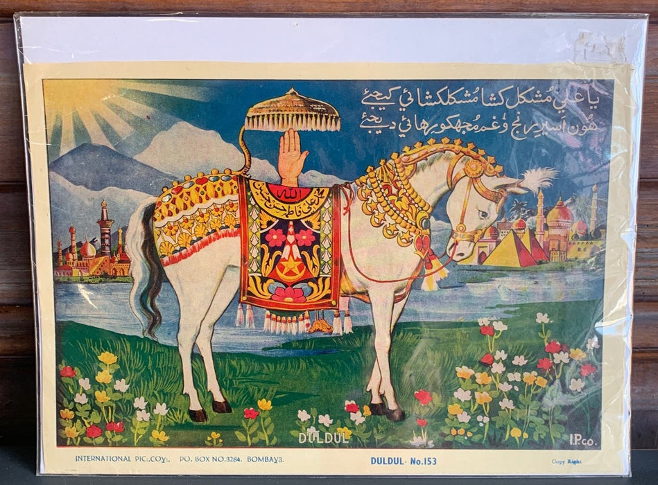 PERSIAN DULDUL MULE PRINT