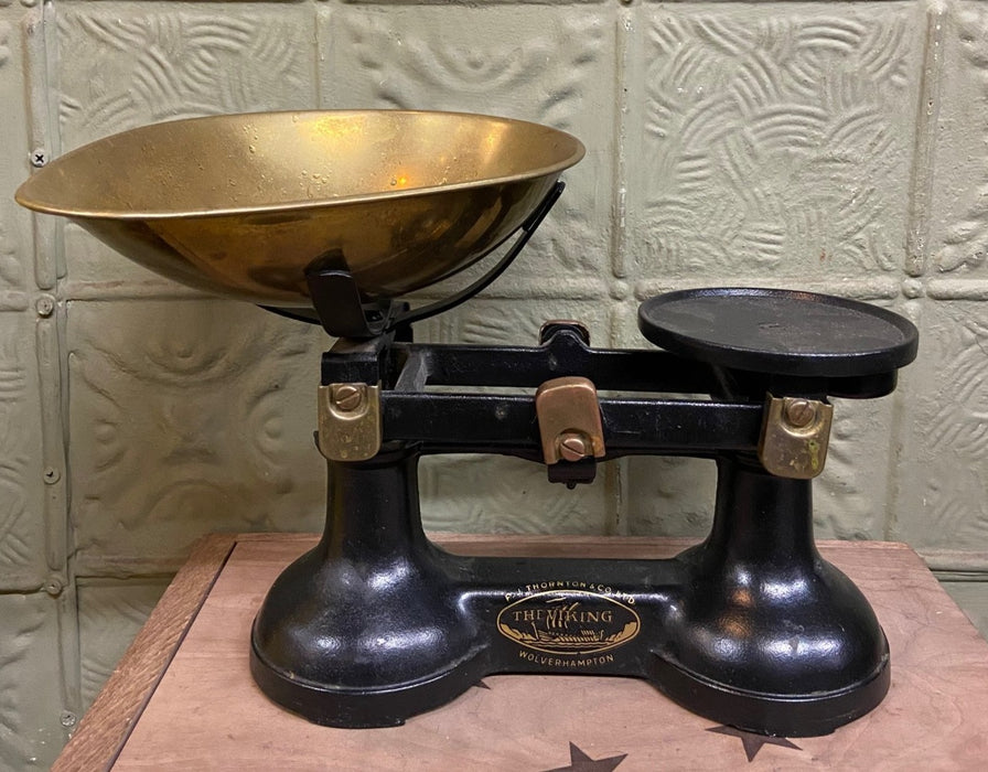 BRASS AND STEEL SCALES - NOT OLD