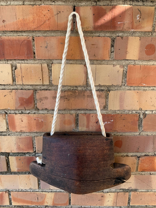 WOODEN COW BELL