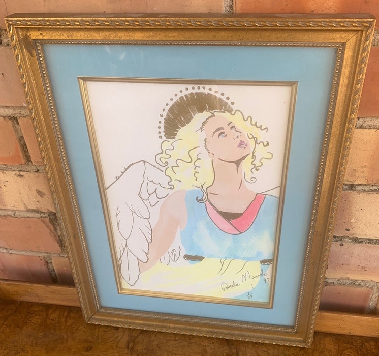 PAMELA MACEDO ANGEL PRINT - SIGNED & NUMBERED