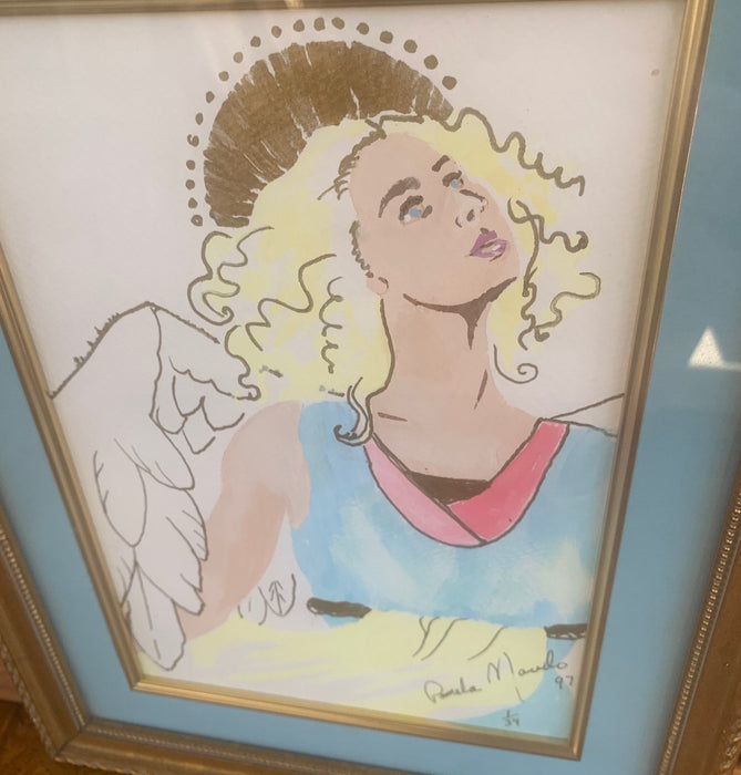 PAMELA MACEDO ANGEL PRINT - SIGNED & NUMBERED