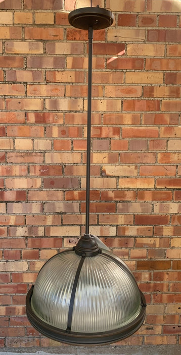 LARGE HOLOPHANE KITCHEN ISLAND LIGHT