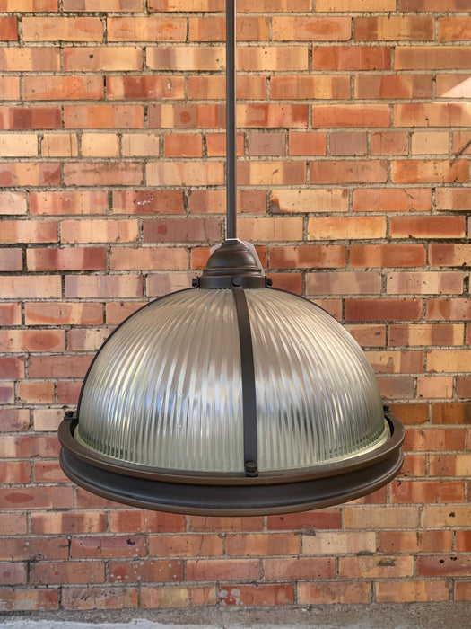 LARGE HOLOPHANE KITCHEN ISLAND LIGHT