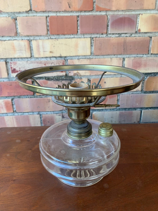 ELECTRFIED SQUAT GLASS OIL LAMP