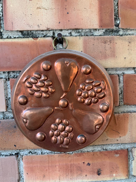 SMALL COPPER PEARS JELLY MOLD