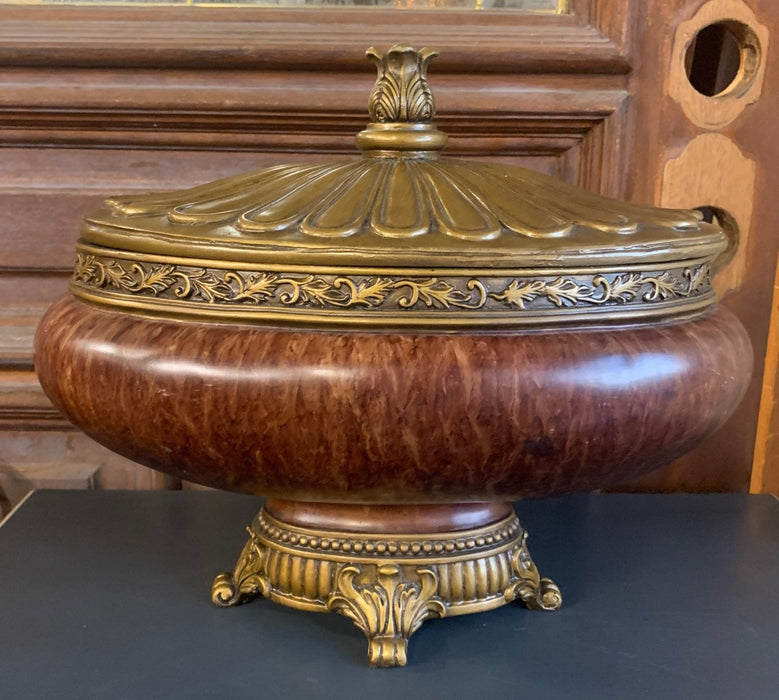 COMPOSTION OVAL TUREEN - NOT OLD