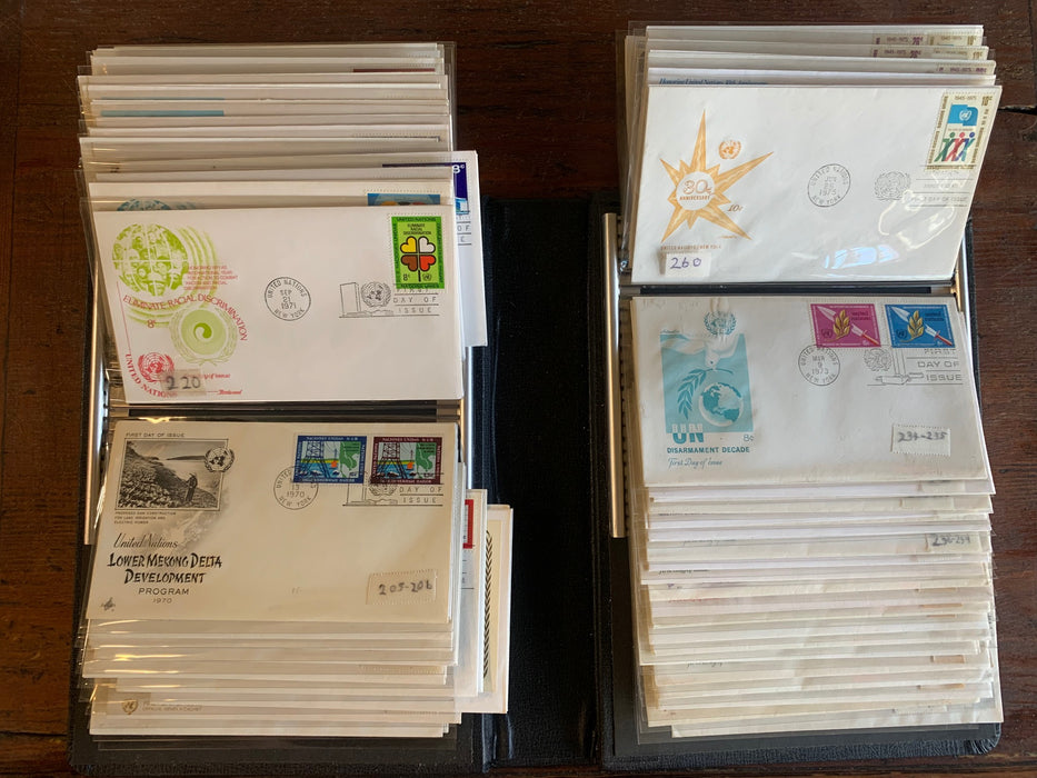 BOOK OF VINTAGE STAMPS AND COVERS