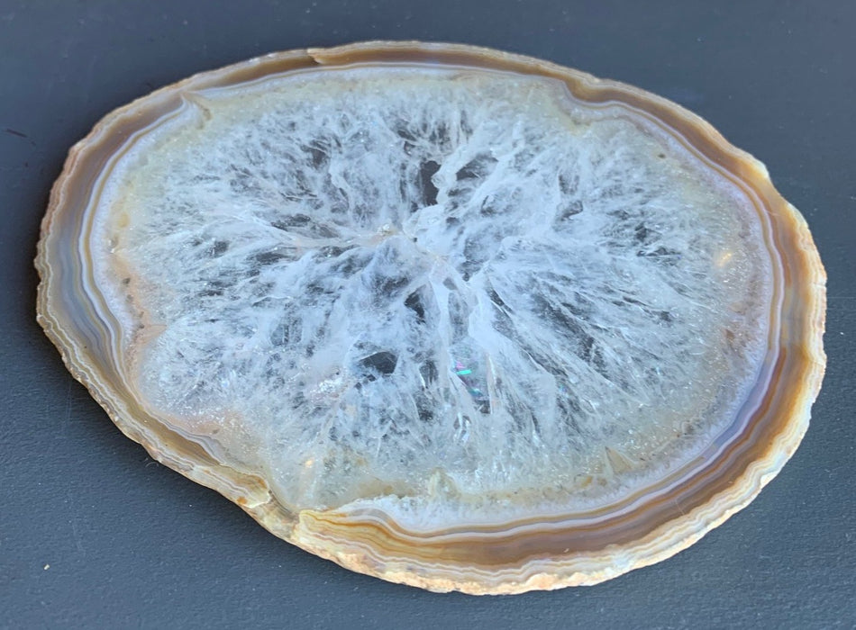 LARGE GEODE SLICE FOR TRIVET